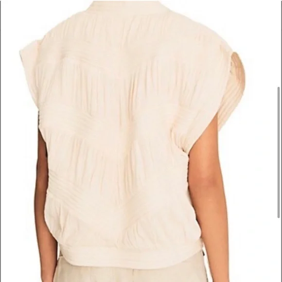 Ba&sh Nahia Crepe Jacket/Vest
